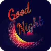 Good Night GIF Greeting icon