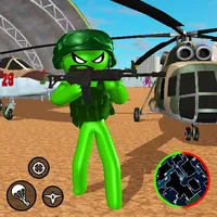 Army Men Toy Stickman Squad Su icon