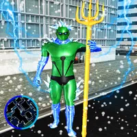 Snow Storm Ice Superhero icon