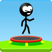 Trampoline Man (Stickman Game) icon