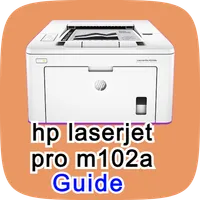 hp laserjet pro m102a guide icon