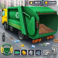 Kids Road Cleaner Truck Game icon