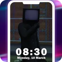 Skibidi TVman Wallpaper Live icon