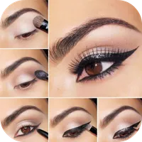Trendy Eye Makeup Stepwise icon