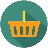 Shopping calculator icon