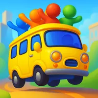 Color Bus Flow icon