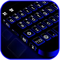 Blue Black Keyboard Theme icon