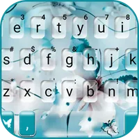 Blue Butterfly Keyboard Theme icon