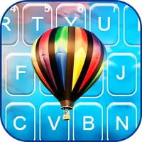 Blue Sky Hot Balloon Keyboard  icon