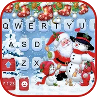 Christmas Santa Keyboard Backg icon