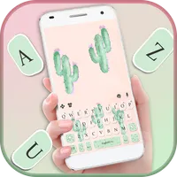 Cute Cartoon Cactus Theme icon