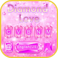 Diamond Love 💎 Keyboard Theme icon