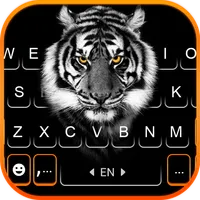 Fierce Tiger Black Keyboard Ba icon