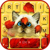 Funny Maple Cat Keyboard Theme icon