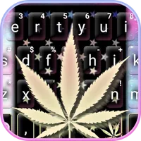 Galaxy Weed Keyboard Theme icon