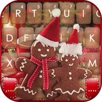 Gingerbread Man Keyboard Backg icon