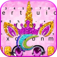 Glisten Unicorn Girl Keyboard  icon