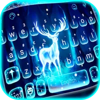 Glowing Forest Deer Keyboard T icon