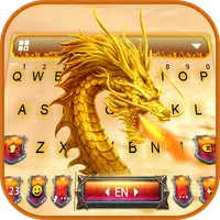 Golden Dragon Flame Keyboard T icon