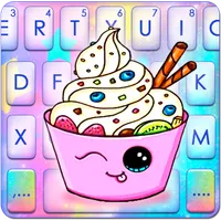 Kawaii Ice Cream Keyboard Them icon