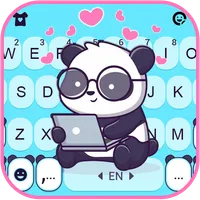 Lovely Cute Panda Theme icon