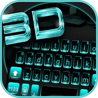 Next Tech 3d Keyboard Theme icon