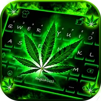 Neon Rasta Weed Wallpapers Key icon