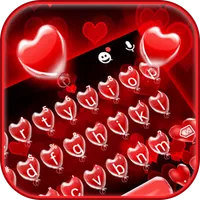 Red Balloon Hearts Theme icon