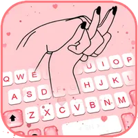 Hands Love Keyboard Theme icon