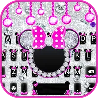 Diamond Pink Minnies Keyboard icon