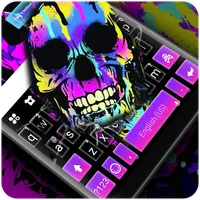 Paintball Skul Keyboard Backgr icon
