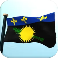Guadeloupe Flag 3D Wallpaper icon