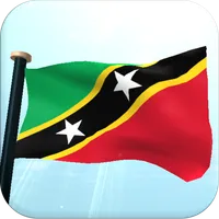 Saint Kitts and Nevis Flag 3D icon