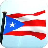 Puerto Rico Flag 3D Free icon