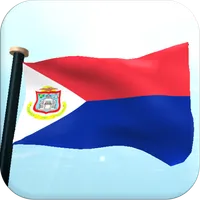 Sint Maarten Flag 3D Wallpaper icon