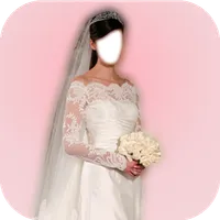 Wedding Dress Photo Montage icon