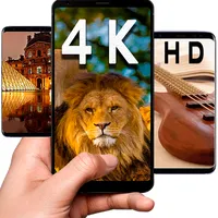 Imágenes Wallpapers 4k icon