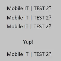 Mobile IT Signature Test icon