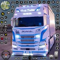 Euro Truck Driving Truck Games icon