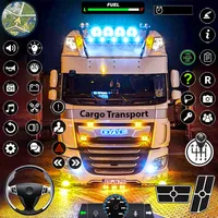 US Truck City Transport Sim 3d icon