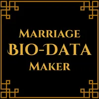 Marriage Bio data Create/Make icon