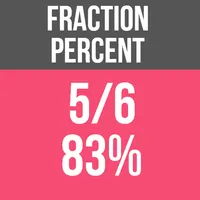 Fraction to Percent Calculator icon