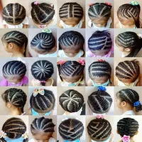 Kids Hairstyle and Braids icon