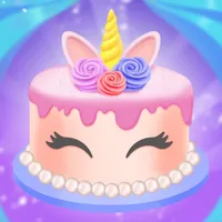 Unicorn Cake Cooking Games 2-6 icon