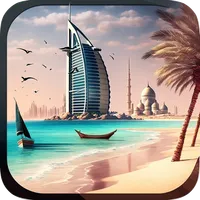 Dubai Jumeirah Beach Video LWP icon