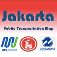 Jakarta Public Transport Map icon