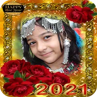 Happy New Year DP Photo Frame icon