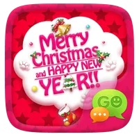 GO SMS CHRISTMAS CAT THEME icon