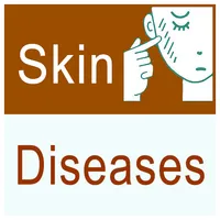 skin disease and treatment icon