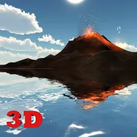 3D Volcano Live Wallpaper icon